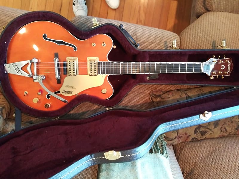 Gretsch G6120DC JT (Japan Terada factory) 2013 Orange Reverb