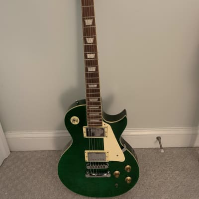 IVY ILS-300 EGR Les Paul Solid-Body Electric Guitar, Emerald Green | Reverb