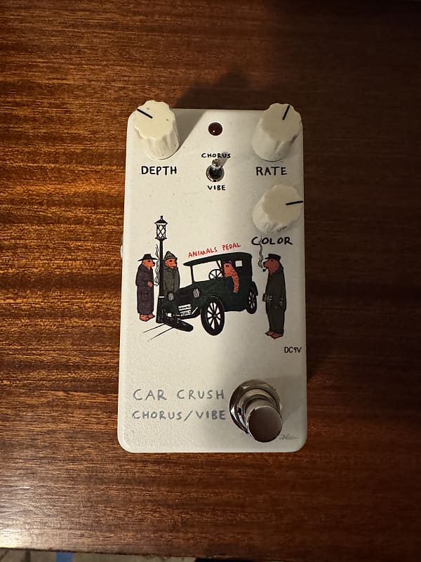 ギター ANIMALS PEDAL Car Crush Chorus/Vibe Animals Pedal Car Crush Chorus / Vibe V1 | Reverb Canada
