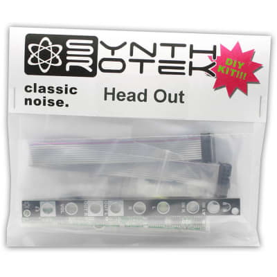 Synthrotek Head Out - Headphone Output Eurorack Module DIY Kit image 1