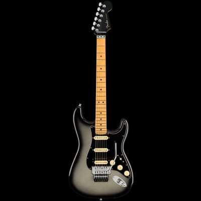 Fender Ultra Luxe Stratocaster Floyd Rose HSS Maple Fingerboard Silverburst image 2