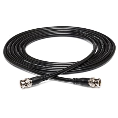 Hosa BNC-59-115 75 ohm Word Clock Cable 15' image 1