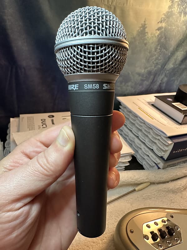 Shure SM58 Microphone 1990s | Reverb