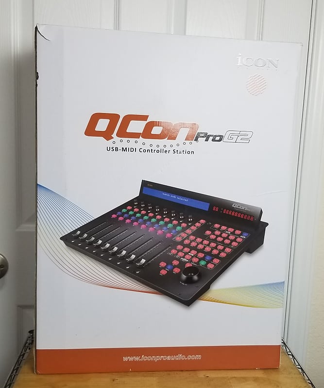 Icon QCON PRO G2 Control Surface DAW Controller (Exc in Box!) Reverb
