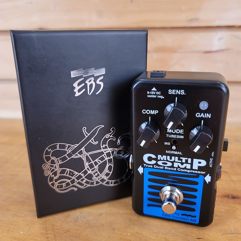 EBS MultiComp Blue Label Bass Compressor Pedal