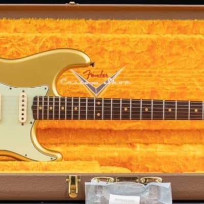 Fender Custom Shop CS 1960 Stratocaster Limited Edition LTD, Journeyman Relic Aged Aztec Gold Bild 2