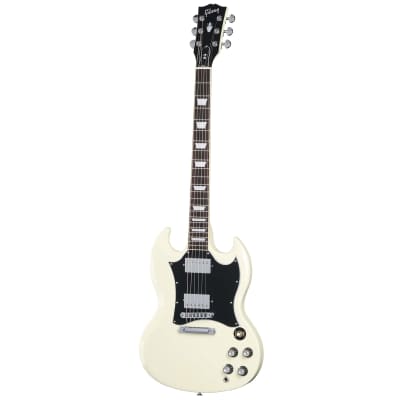 Gibson SG Standard Guitar w/ Gibson Gig Bag - Classic White image 2