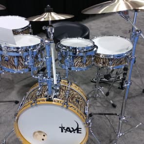 Taye Go Kit 8" / 10" / 12" / 18" / 4x13" Compact 5pc Drum Kit w/ Hardware