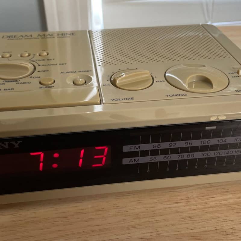 Radio clock Sony ICF C255RC (Germany) 
