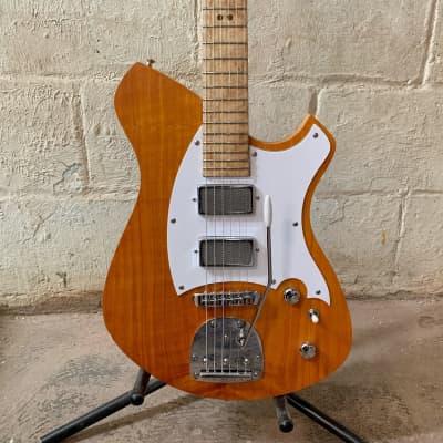 Malinoski HiTop #372 New Luthier Built Hollowbody Silver Foils Tremolo Just Lovely for sale