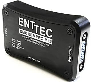 Enttec DMX USB PRO MK2 Pro2 1024-Ch USB DMX Interface F Mac