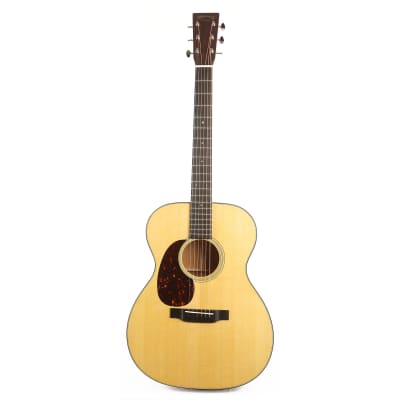 Martin 000-18 Acoustic Guitar Left-Handed Natural 2021 image 2
