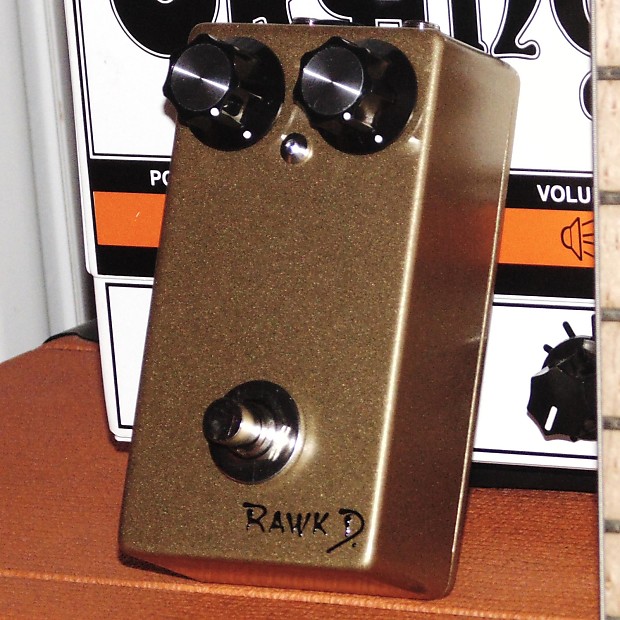Rawk D Grey Spec Point To Point DOD 250 Overdrive Preamp Distortion Clone  Grey Version Boutique