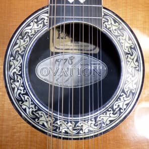 Ovation Glen Campbell 12 string 1978 Aged Natural Gloss image 5