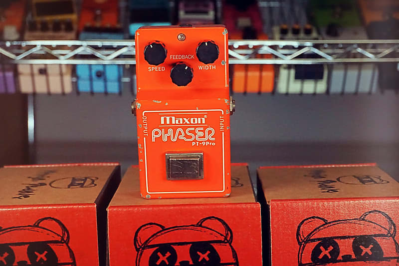 MAXON PHASER PT-9Pro Guitar Effect Pedal MIJ Japan Vintage Rare w/Original  Box