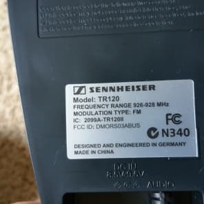 Sennheiser RS120 Stereo Wireless Headphones Reverb