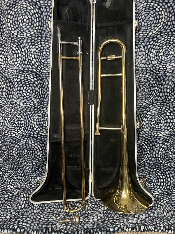 blessing trombone usa made plays well Reverb