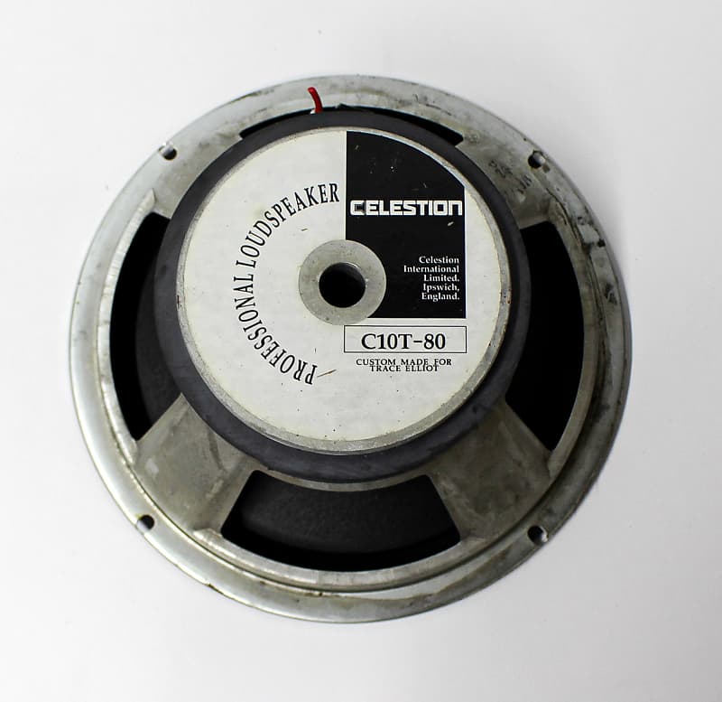 Celestion / Trace Elliot C10T-80 Custom Speaker - 80 Watt / 32 Ohm / 10" Inch image 1