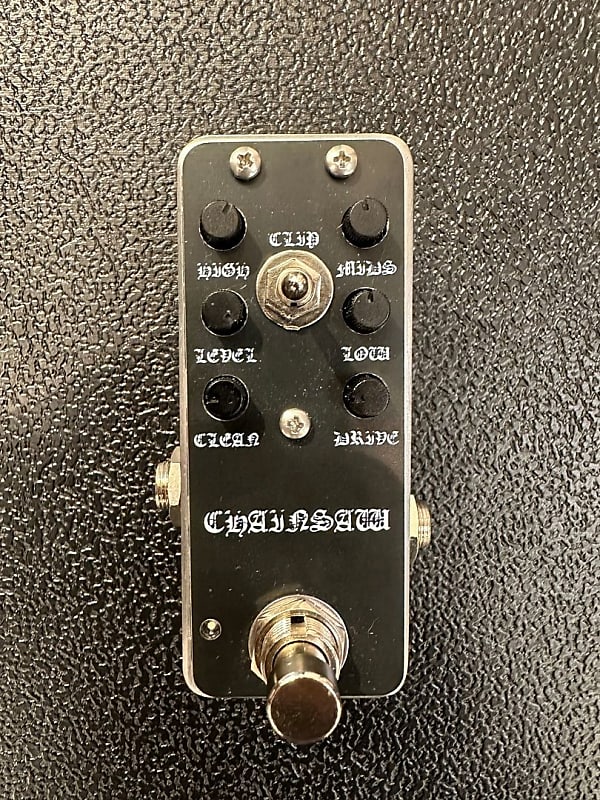 Inverted Cross Audio Chainsaw Distortion Guitar Effects Pedal Reverb