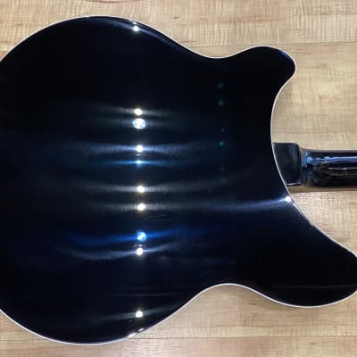 Rickenbacker 360/12 12-string Electric Guitar 21-Fret Version JetGlo (Black) image 5