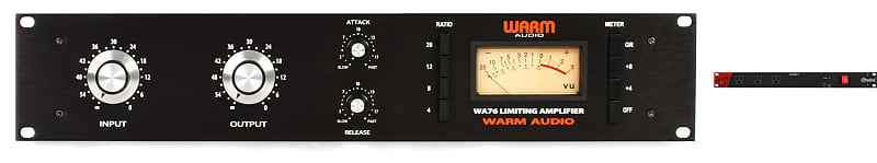 Warm Audio WA76 Discrete FET Compressor  Bundle with Radial Power-1 Power Conditioner image 1