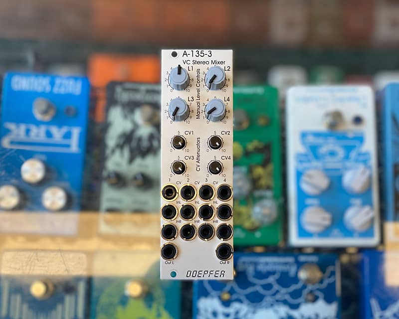 鍵盤楽器 Doepfer A-135-3 VC Stereo Mixer Doepfer A-135-3 VC Stereo Mixer | Reverb