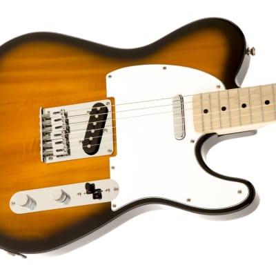 Squier Affinity Series Telecaster Electric Guitar - Maple Fingerboard, 2-Color Sunburst image 1