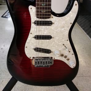 Tradition SP1 Red Burst Electric Guitar image 13