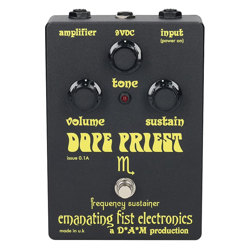 Dope Priest Fuzz Guitar Pedal by Emananting Fist Electronics