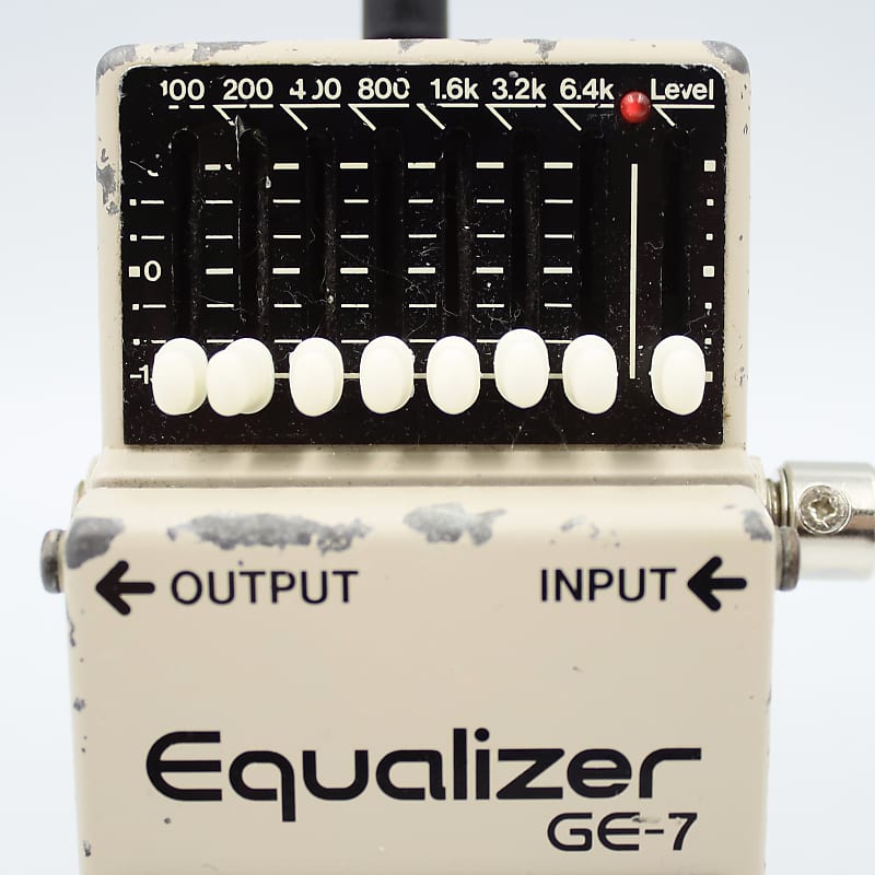 Boss GE-7 Equalizer 1986 Made in Japan ACA Vintage Guitar Effect Pedal  643000