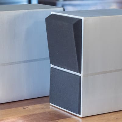 Bang & Olufsen Beovox CX50 1986 - bookshelf speakers, brushed