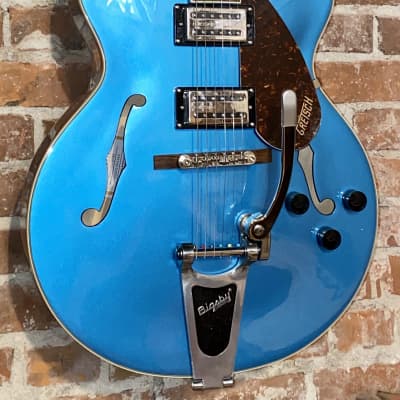 Gretsch Guitars G2420T Streamliner Hollow Body with Bigsby Electric Guitar Riviera Blue, Support Small Business ! image 1