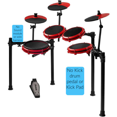 Alesis Nitro Max Drum kit parts - Red image 2