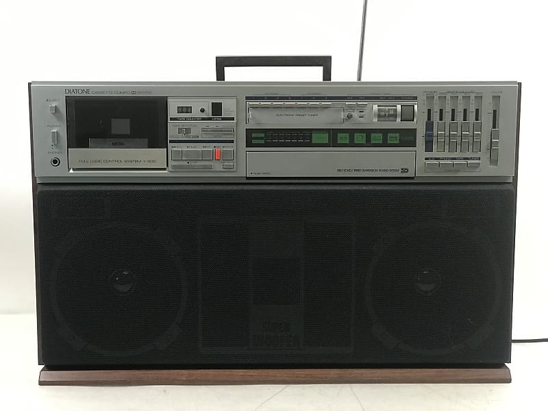 Diatone Y-500 Vintage Rare Boombox Ghettoblaster Cassette Recorder