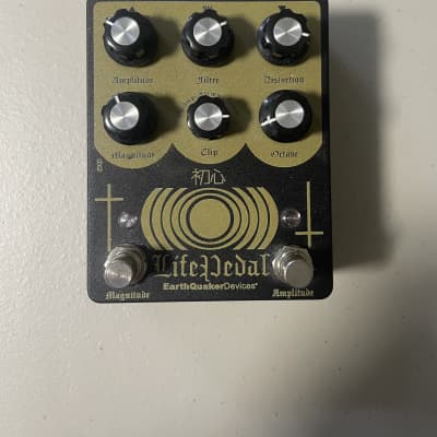 EarthQuaker Devices Sunn O))) Life Pedal Octave Distortion + Booster V2 2020 - Black / Gold Print for sale