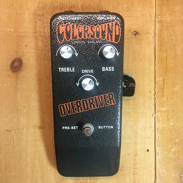 COLORSOUND overdriver reissue