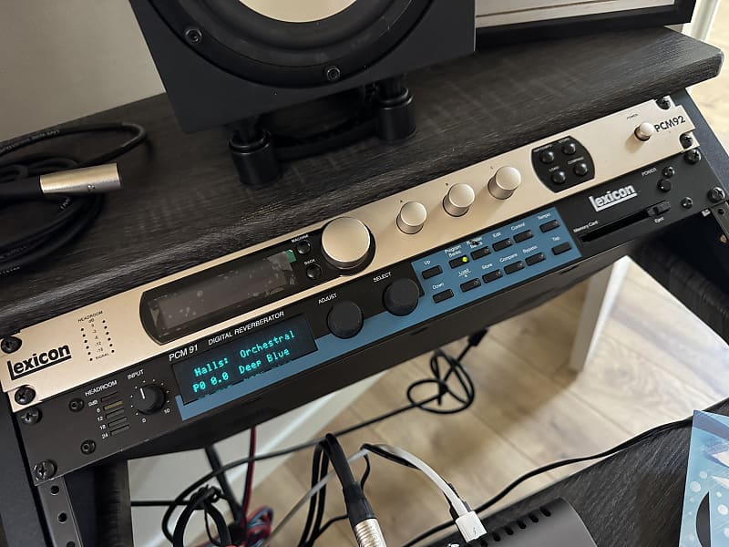 独特な Lexicon Reverb | Reverberator Digital 91 PCM 配信機器