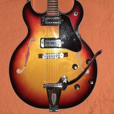 Conrad Semi-Hollowbody Electric Guitar image 1