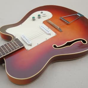 Hora Reghin Vintage '60s Romanian Archtop Electric Guitar(restoration project) image 4