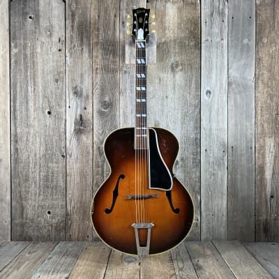 Gibson L-7 Archtop Crack and Repair Free 1949 - Cremona Brown Sunburst image 2