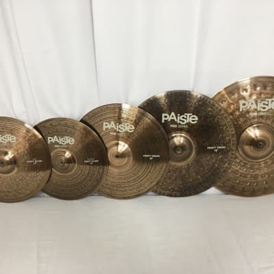 Paiste 900 Series 5 Piece Heavy Cymbal Set/New with Warranty/Model-190HXTE image 2
