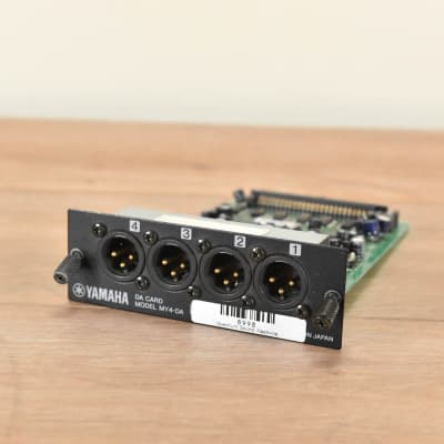 YAMAHA ヤマハ　DA CARD MY4-DA Amazon.com: Yamaha MY4-DA 4-Channel Analog Output Card