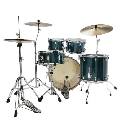 Tama CL52KRS-PGHP Superstar Classic Shell Kit 5 pcs - Gloss Sapphire Lacebark Pine/Chrome HW image 6