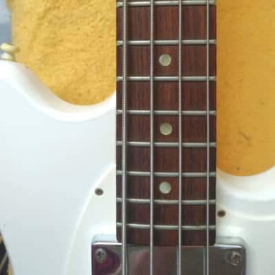 Kalamazoo KB1 - 4 String Bass - 30.5" Scale - 1965 to 1969 - 'Glacier White' image 19