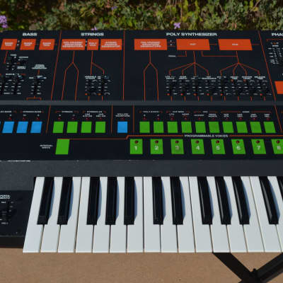 Restored ARP Quadra Synthesizer Keyboard with new sliders! image 13