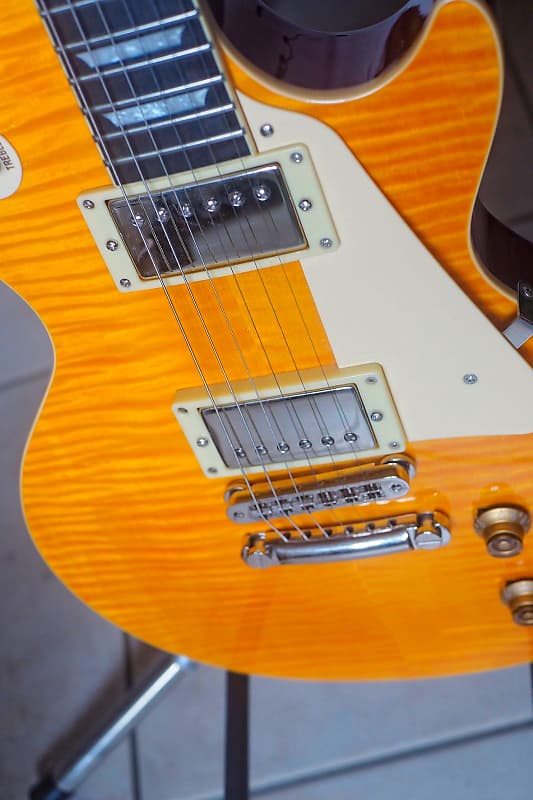 Burny RLG-60 Les Paul Vintage lemon drop | Reverb
