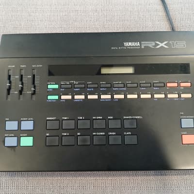 Yamaha RX15 Digital Rhythm Programmer 1980s - Black