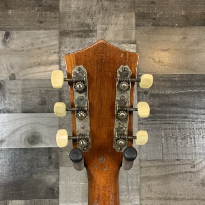 Sherwood H48 2420 Archtop Guitar w/Period Correct Silvertone Pick-up (1950's) w/Original Lifton Hardshell Case image 7