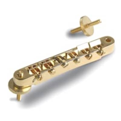 Gibson Accessories ABR-1 Tune-O-Matic Bridge w/Full Assembly - Gold image 1