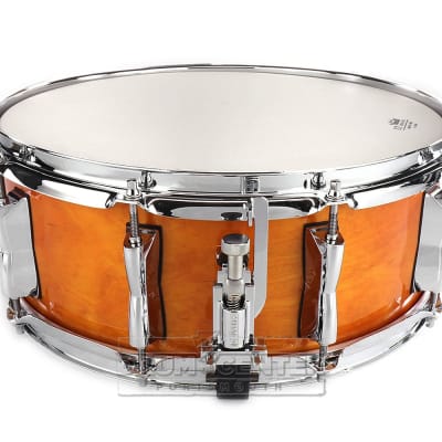 Yamaha Stage Custom Birch Snare Drum 14x5.5 Honey Amber image 2